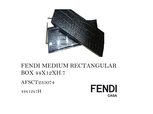 [MHT-000149] FENDI MEDIUM RECTANGULAR BOX 44X12XH.7
