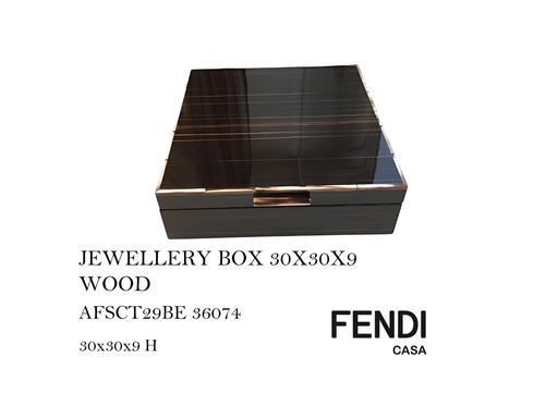 [MHT-000151] JEWELLERY BOX 30X30X9 WOOD
