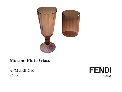 [MHT-000165] MURANO FLUTE GLASS