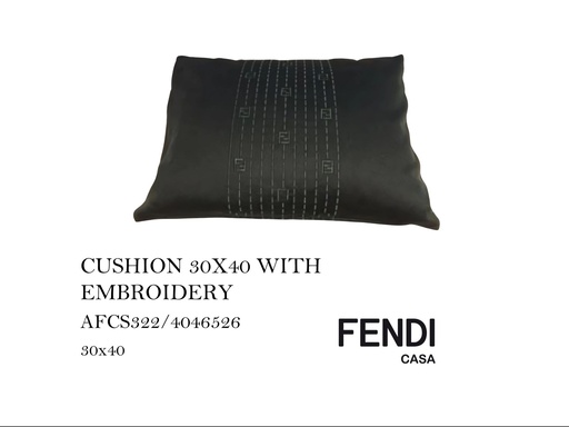 [MHT-000193] CUSHION 30X40 WITH EMBROIDERY