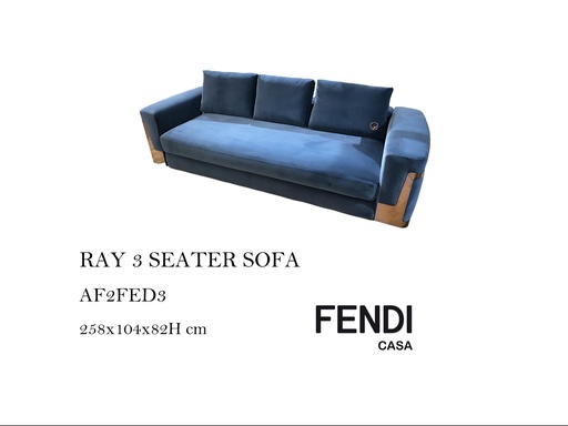 [MHT-000661] RAY 3 SEATER SOFA