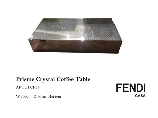 [MHT-000662] PRISME CRYSTAL COFFEE TABLE 