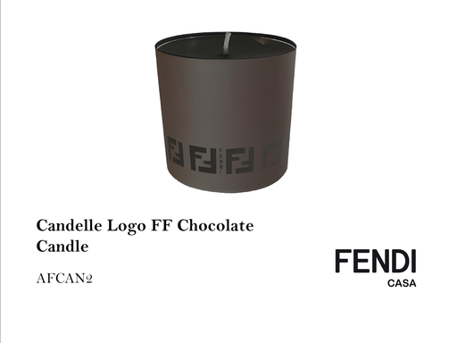 [MHT-000692] CANDLE LOGO FF Chocolate Candle
