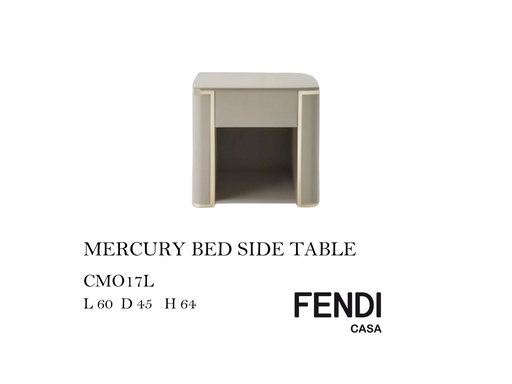 [MHT-000709] MERCURY BEDSIDE TABLES