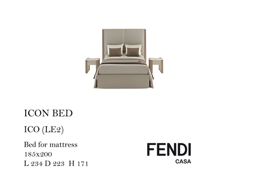[MHT-000712] ICON BED