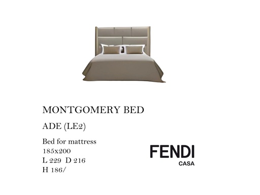 [MHT-000714] MONTGOMERY BED