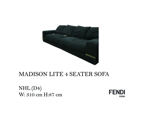 [MHT-000716] MADISON LITE 4 SEATER SOFA