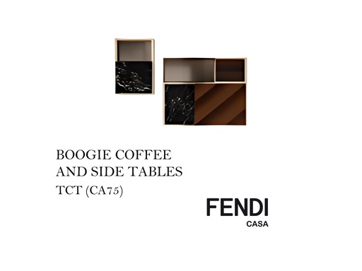 [MHT-000727] BOOGIE COFFEE AND SIDE TABLES