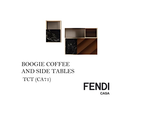[MHT-000728] BOOGIE COFFEE AND SIDE TABLES