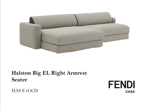 [MHT-000795] HALSTON BIG EL. RIGHT ARMREST