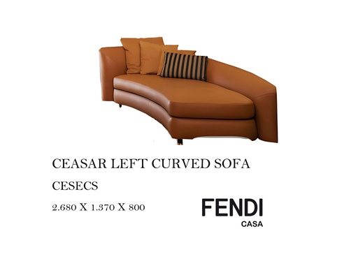 [MHT-000798] CEASAR LEFT CURVED SOFA
