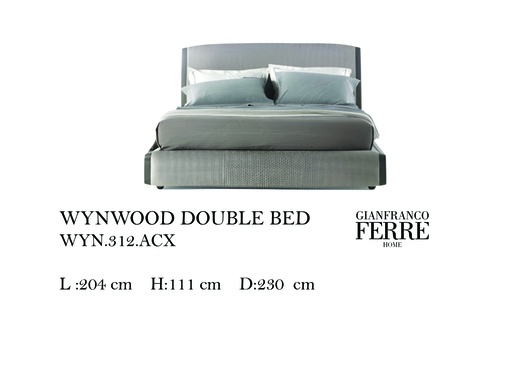 [MHT-000945] WYNWOOD DOUBLE BED
