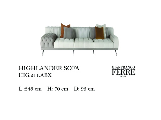 [MHT-000965] HIGHLANDER SOFA