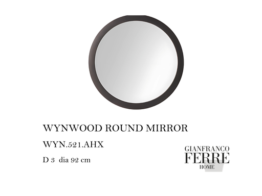 [MHT-000993] WYNWOOD ROUND MIRROR