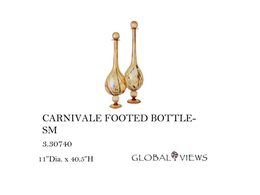 [MHT-001710] CARNIVALE FOOTED BOTTLE-SM