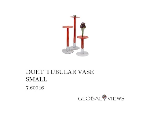 [MHT-003830] DUET TUBULAR VASE SMALL