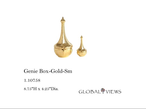 [MHT-004652] Genie Box-Gold-Sm