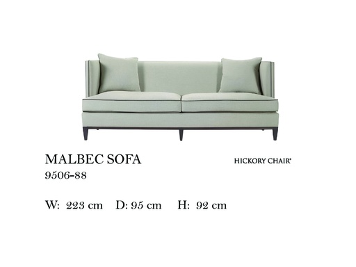 [MHT-002770] MALBEC SOFA WITH 2 PILLOWS