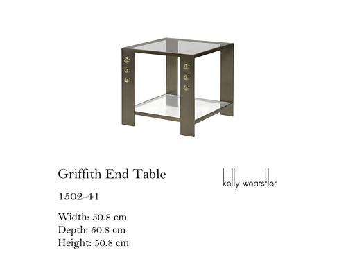 [MHT-002428] GRIFFITH END TABLE