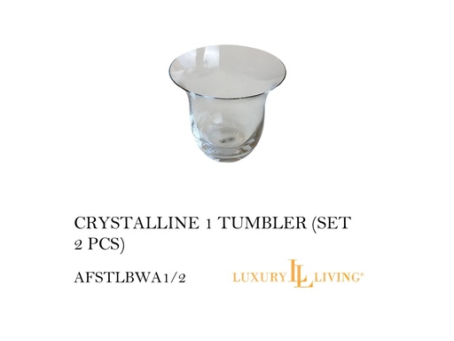 [MHT-000374] CRYSTALLINE 1 TUMBLER (SET 2 PCS)