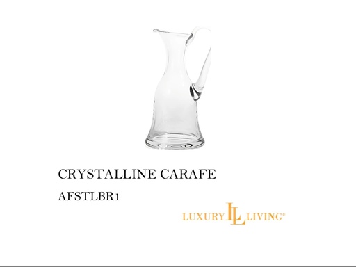 [MHT-000381] CRYSTALLINE CARAFE