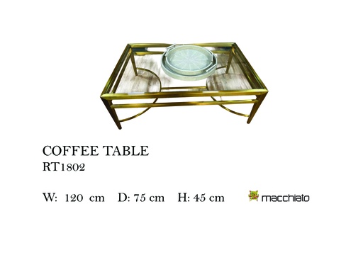 [MHT-000859] MACCHIATO COFFEE TABLE