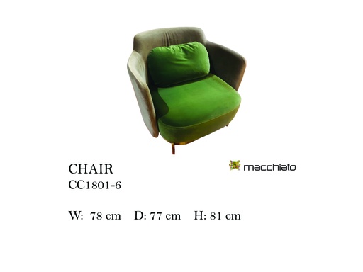 [MHT-000873] MACCHIATO ARMCHAIR CHAIR