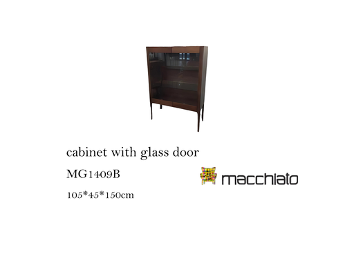 [MHT-001663] CABINET - WITH GLASS DOOR