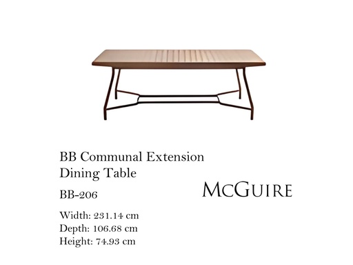 [MHT-001454] BB COMMUNAL EXTENTION DINING