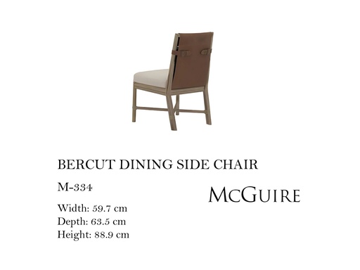 [MHT-001490] BERCUT DINING SIDE CHAIR