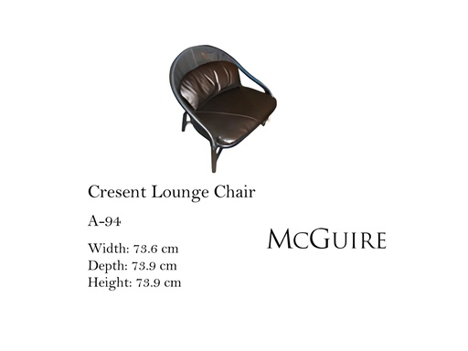 [MHT-002083] CRESCENT LOUNGE CHAIR
