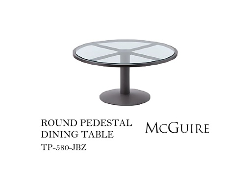 [MHT-003332] ROUND PEDESTAL DINING TABLE