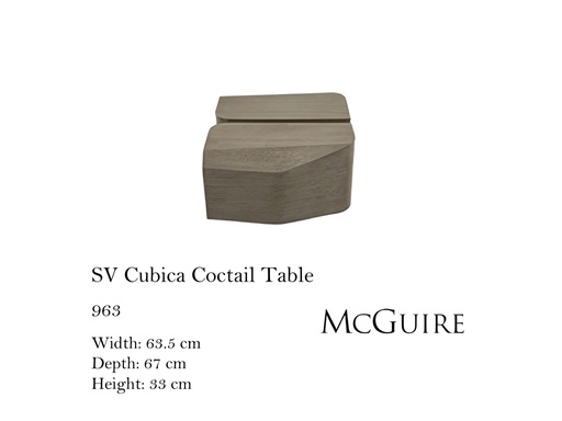 [MHT-003554] SV CUBICA COCKTAIL TABLE