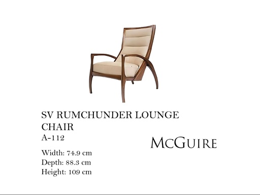 [MHT-003556] SV RUMCHUNDER LOUNGE CHAIR