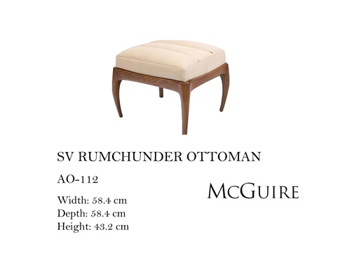 [MHT-003557] SV RUMCHUNDER OTTOMAN