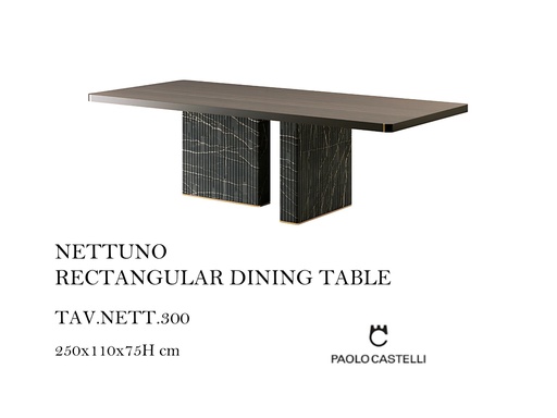 [MHT-000641] NETTUNO DINING TABLE