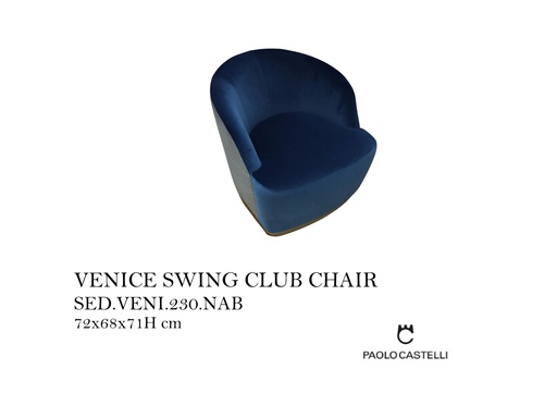 [MHT-000650] VENICE SWING CLUB CHAIR