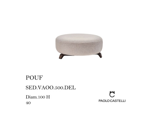 [MHT-000767] GREENKISS CORNER POUF