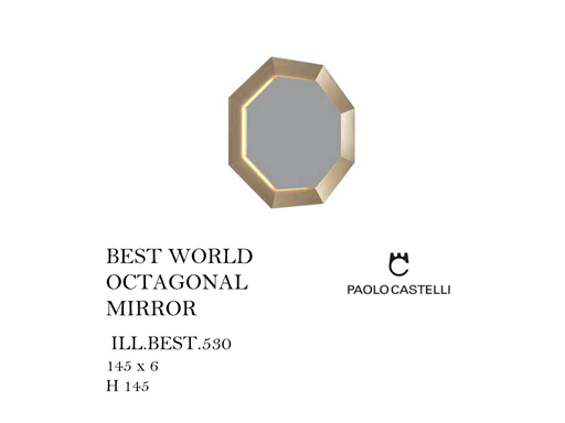 [MHT-001001] BEST WORLD OCTAGONAL MIRROR