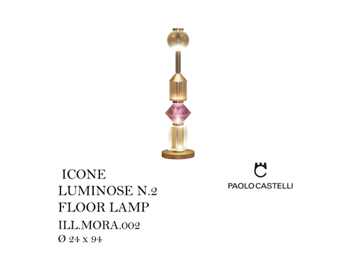 [MHT-001007] ICONE LUMINOSE N.2 FLOOR LAMP