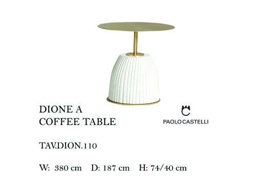 [MHT-001014] DIONE A COFFEE TABLE