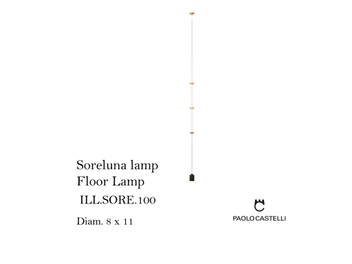 [MHT-001040] Soreluna lamp Floor Lamp