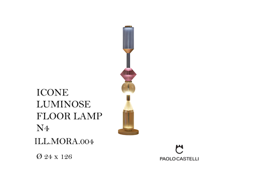 [MHT-001051] ICONE LUMINOSE FLOOR LAMP N4