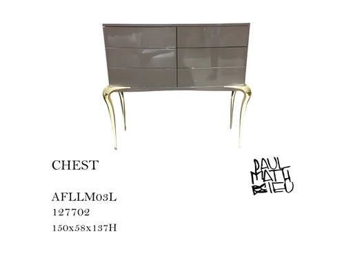[MHT-000204] CONTOUR CHEST OF DRAWERS LACQUERED