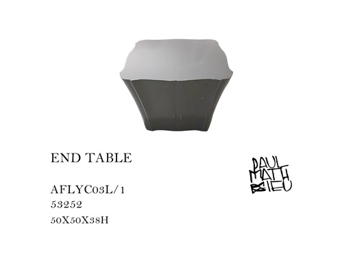 [MHT-000210] CONTOUR COFFEE TABLE LACQUERED - TAUPE
