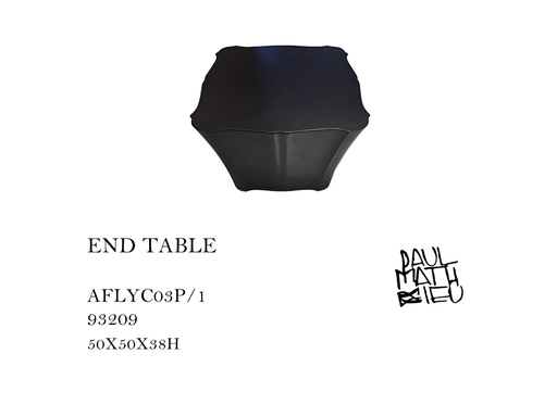 [MHT-000211] CONTOUR COFFEE TABLE COVERED - LEA