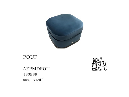 [MHT-000227] CONTOUR CLUB POUF