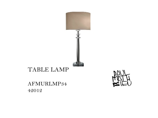 [MHT-000234] OTTAVIA TABLE LAMP