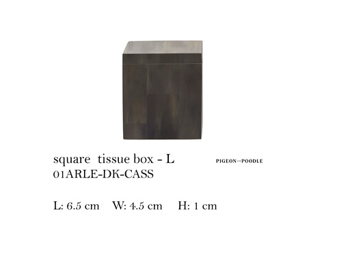 [MHT-004666] SQUARE TISSUE BOX