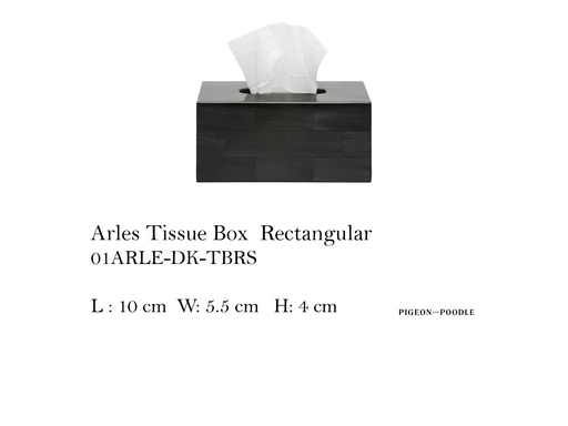 [MHT-004669] ARLES TISSUE BOX RECTANGULAR